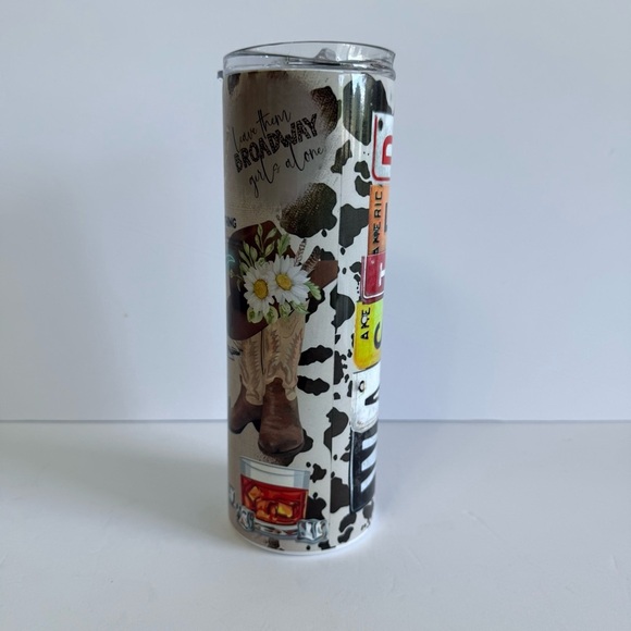 Wasted Colorful Graphic 20oz Skinny Tumbler - Picture 4 of 4
